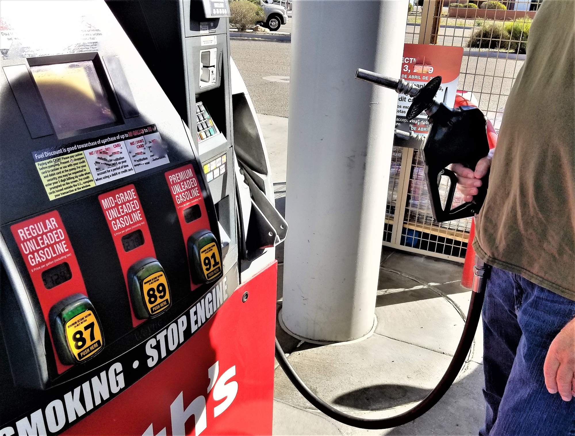 At the Gas Pump! NOMINATED!!
